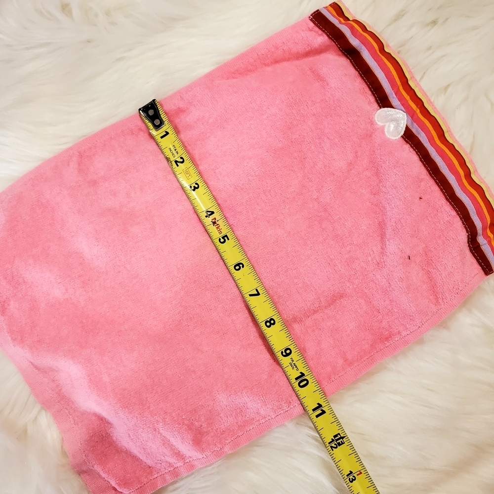 Pink Heart-Embroidered Kids Towel Set - Picture 6 of 6